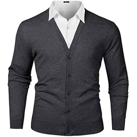 iClosam Pull Col V Gris Foncé Cover