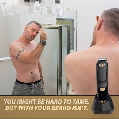 Olov For Man Y-72 Beard Trimmer, 21 Piece All-In-One Mens Grooming Kit And Hair Clipper thumb #6