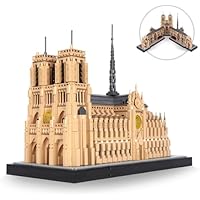 LULUFUN Juego de Bloques de construcción movibles Notre Dame de