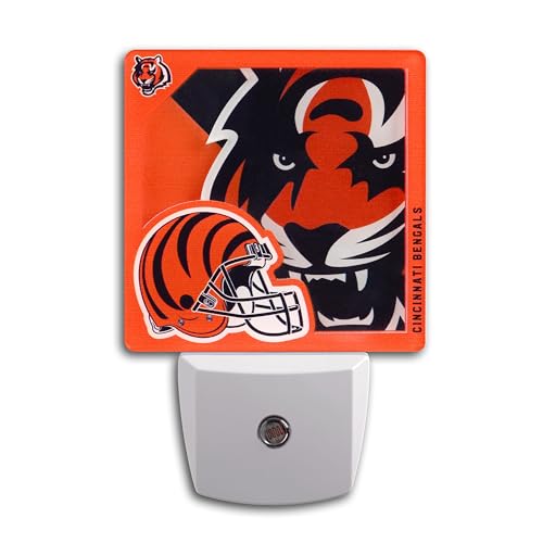 YouTheFan NFL Cincinnati Bengals Logo Series Nite Light