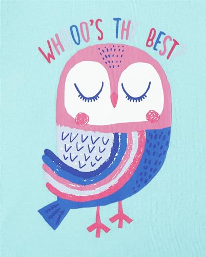 The Children's Place Baby Toddler Girls Long Sleeve Top and Pants Snug Fit 100% Cotton 2 Piece Pajama Set2