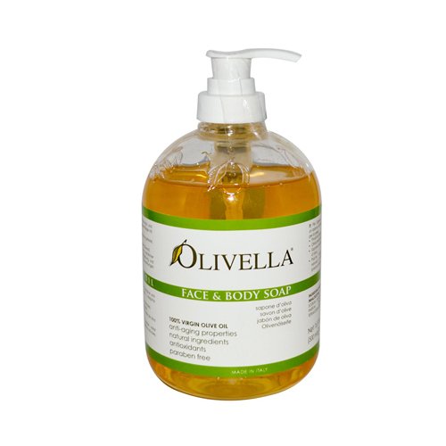 OlivellaLiquid Olive Oil Soap 16.9 Oz 12 Unit