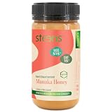 Steens Miele di Manuka - MGO 515+ - Puro Miele Manuka grezzo 100% certificato UMF 15+ - Invasettato e sigillato in Nuova Zelanda - Manuka Honey - 500 g