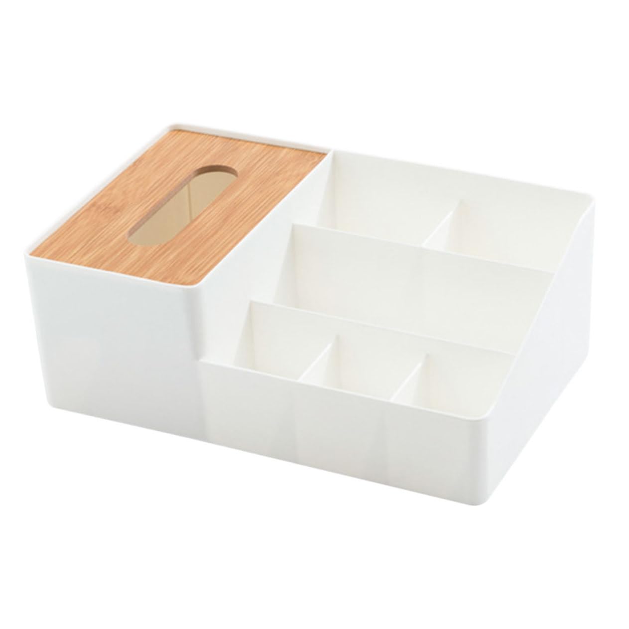 Boîte à mouchoirs et rangement de bureau pour un salon ordonné et accueillant
