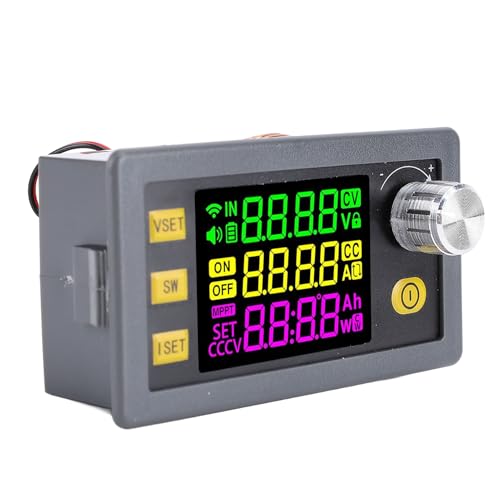 Regulador de Voltaje Ajustable, Regulador de Voltaje Ajustable 6A, Módulo de Voltio de Corriente Constante del Panel de Alimentación de CC, Función MPPT, Convertidores de Alimentación