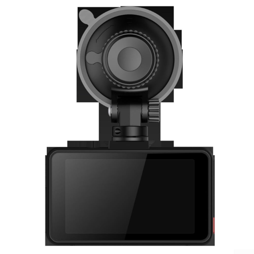 Cámara de salpicadero de doble lente 4K delantera y trasera gran angular