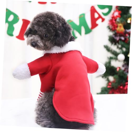 Disfraz para perros MERRYHAPY 5XL invierno rojo miniatura 7