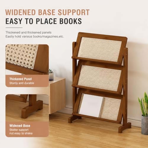 Organizador vertical de madera maciza de 5 niveles para vestíbulo residencial 8