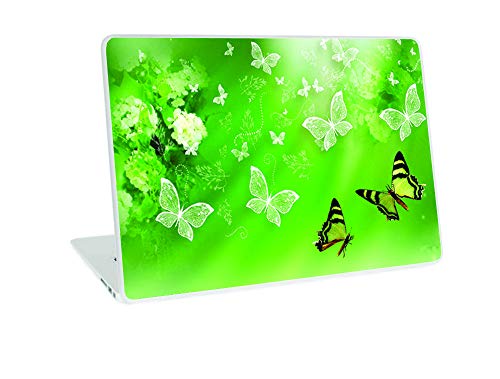 Image of GalaxsiaTM Butterfly D19 Vinyl Laptop Skin /Sticker /Cover /Decal Compatible for Any 15 inch-15.6 inch Inches Laptop (Hp /Dell /Sony /Acer /Lenovo /Asus. Etc) Or Notebook.
