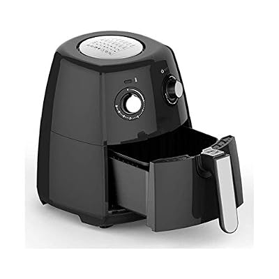 XDSRFVW 1230W Hot Air Fryer with Timer Temperature Control Dishwasher Safe Userfriendly Design fryer