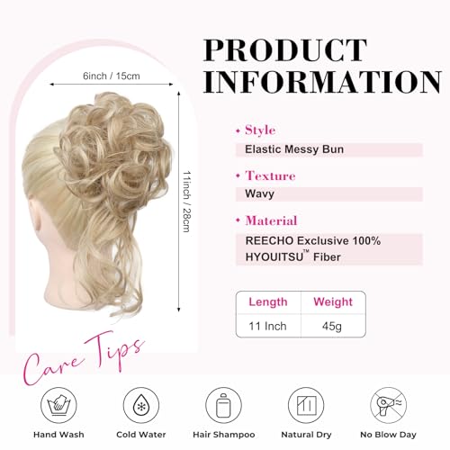 REECHO Messy Bun Hair Piece - Image 2
