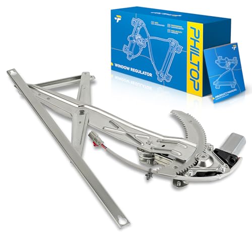 Image of PHILTOP 741-736 Power Window Regulator w /Motor Front Right Passenger Side