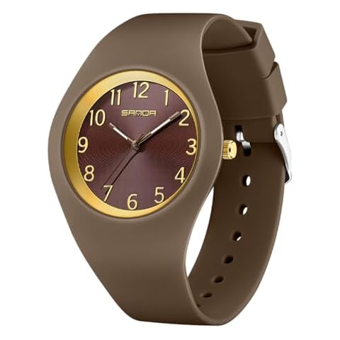 Forrader Montre Femme Silicone Cover