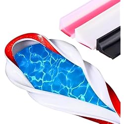 Plato De Ducha Con Cortina Se Sale El Agua Barrera agua ducha 1metro - Perfil silicona ducha para la retención de agua - Barrera de agua para ducha autoadhesivo- Umbral de ducha plegable - Tope de agua flexible para baño y cocina