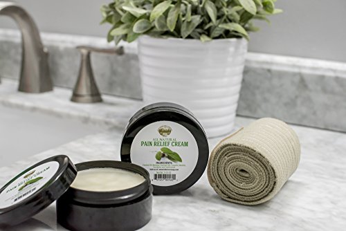 Pain Relief Balm - Non-Medicated [2 Oz] - 100% Pure, Best Therapeutic Grade Essential Oil, All Natural Cream Aromatherapy Relief For Arthritis, Back Pain, Tennis Elbow, Carpal Tunnel, Sore Muscles, Joints Pain #TOP7