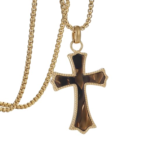 Shell Cross Necklace - image 1