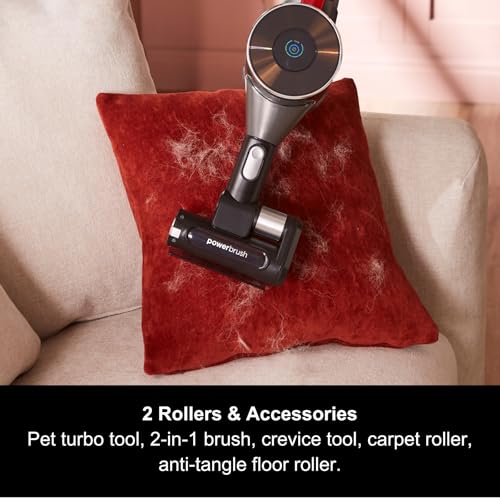 Morphy Richards MRXSTICK450 UltraGlide​ Cordless Stick Vacuum Cleaner​, Multi-Cyclonic, Infrared Sensor, HEPA Filter, Lightweight, Anti-tangle, 60 min Runtime, Accessories & Pet Tool, Grey, 730004 - Image 6