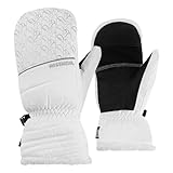 Rossignol Damen Fäustlinge Handschuhe Skihandschuhe Temptation IMP'R, Farbe:Weiß, Artikel:-100 white, Größe:L
