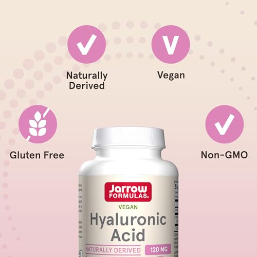 Jarrow Hyaluronic Acid 120 mg, Dietary Supplement, 60 Capsules - image 5