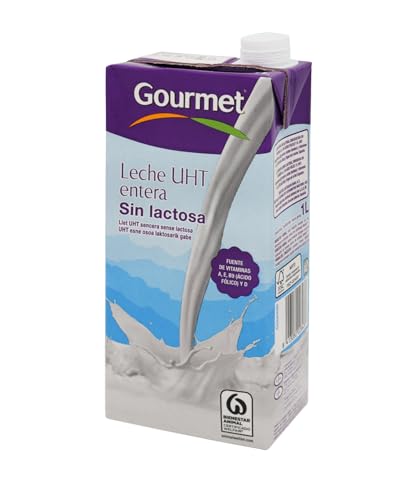Marca Blanca - Gourmet, Leche Entera Sin Lactosa, 1l