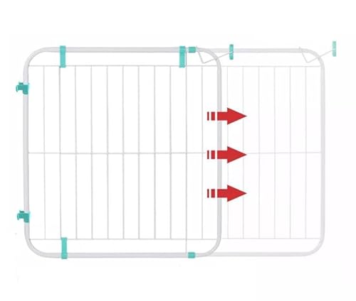 Portão Grade Expansivo Proteção Criança Cão Pet Cachorro Bebê 70 A 115 Cm