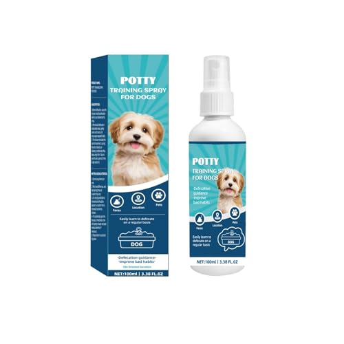Wenmpopo Dog Potty Training Attractant Spray - for Indoor, Outdoor, or Pad Use, All Ages and Breeds，100ML