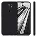 kwmobile Case Compatible with Xiaomi Redmi 9 Case - Protective Slim TPU Phone Cover - Soft Matte Finish - Black Matte
