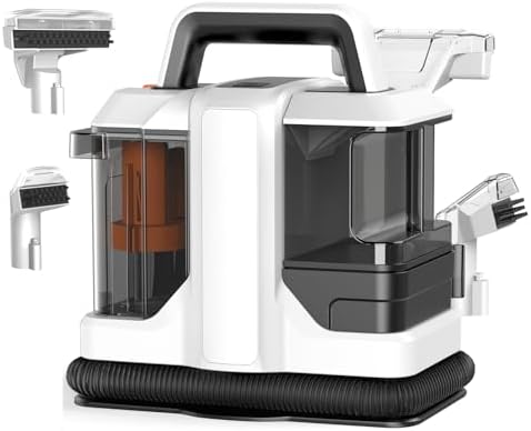 Portable Carpet & Upholstery Spot Cleaner, Powerful Deep Cleaning for Couchs, Upholstery and Furniture, Spot with Cleaning Solution image 2