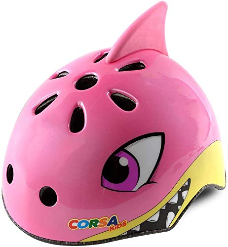 Image of Kids Toddler Bike Helmet, Adjustable and Multi-Sport for Child Boys and Girls, 2 Sizes