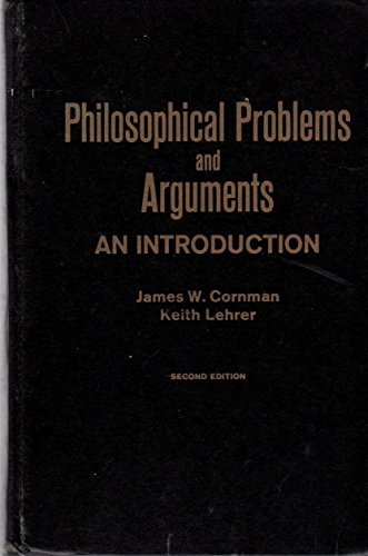 Philosophical Problems and Arguments: An Introd... B01K3NHV0U Book Cover
