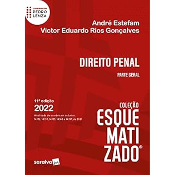 Capa do livro Direito Penal - Parte Geral Esquematizado - 11ª edição 2022