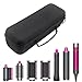 Hooshion Travel Carrying Case Compatible with Dyson Airwrap Styler Hair Curler, Hard Waterproof Carrying Case, Compatible with Dyson Hair Dryer, for Dyson Airwrap HS01 HS05