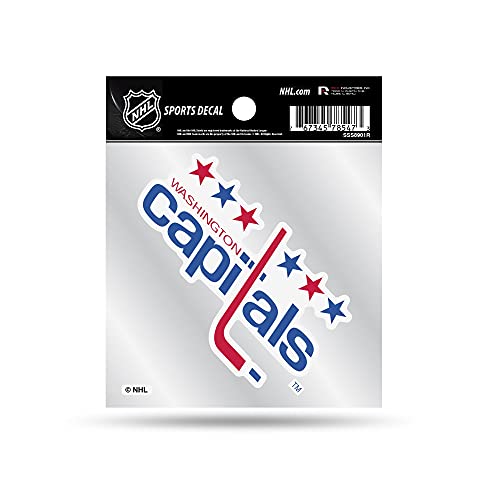 Rico Industries NHL Washington Capitals Retro 4''x4'' Small Style Decal
