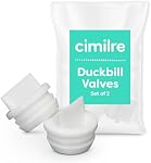 Valves de bec de canard pour pompes mammaires, ensemble de 2 | Compatible avec Cimilre pompes, pièces de rechange, BPA, BPS, Silicone sans phtalate, installation facile