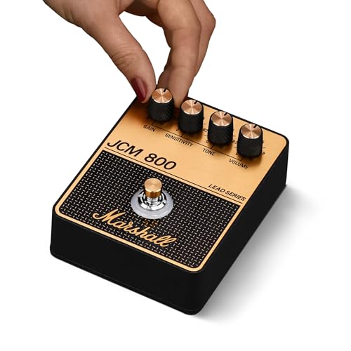 Image of Marshall JCM800 Overdrive /Distortion Pedal - Black and Gold