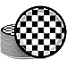 48 Pieces Black and White Checkered Flag Party Paper Plates for Race Car Party Supplies 7