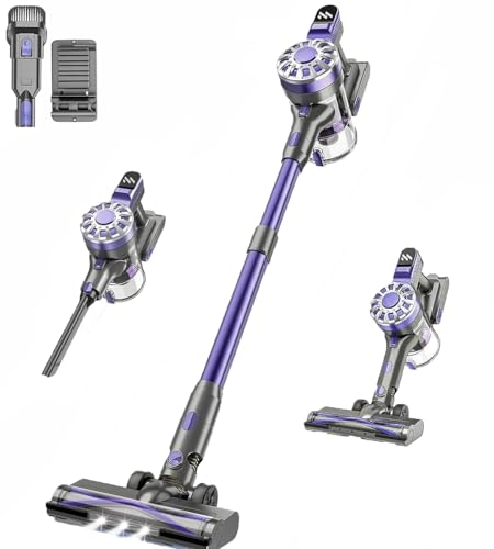 Cordless Vacuum Cleaner Light Purple