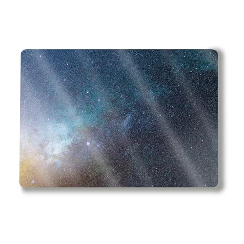 Glossy Glitter Laptop Skin Compatible with Surface Laptop 7 15" (2024) - Astro Sky - Premium 3M Vinyl Protective Wrap Decal Cover - Easy to Apply | Crafted in The USA by MightySkins