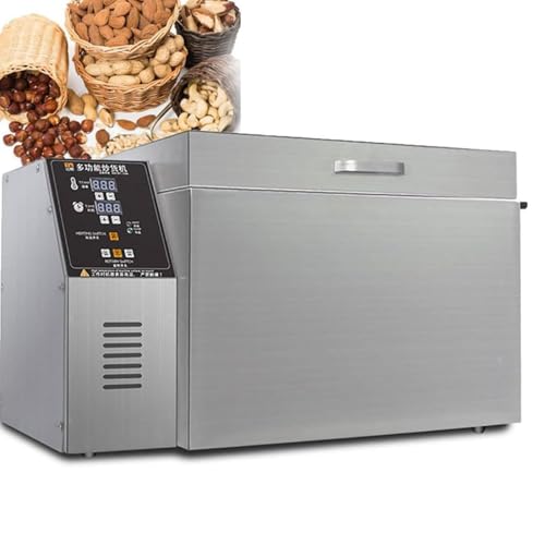 Macchina per tostare le castagne commerciale, macchina per tostare il caffè industriale, tostatrice per chicchi di caffè, tostatrice elettrica per noci, tostatura uniforme, con controllo Type10