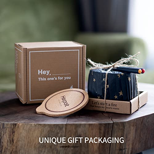 Concrete Tabletop Fire Pit,Portable Ethanol Fireplace,Mini Personal Fireplace,Table Top Fireplace, Smores Maker,Rubbing Alcohol Fire Bowl Pot For Indoor And Outdoor Use #TOP6