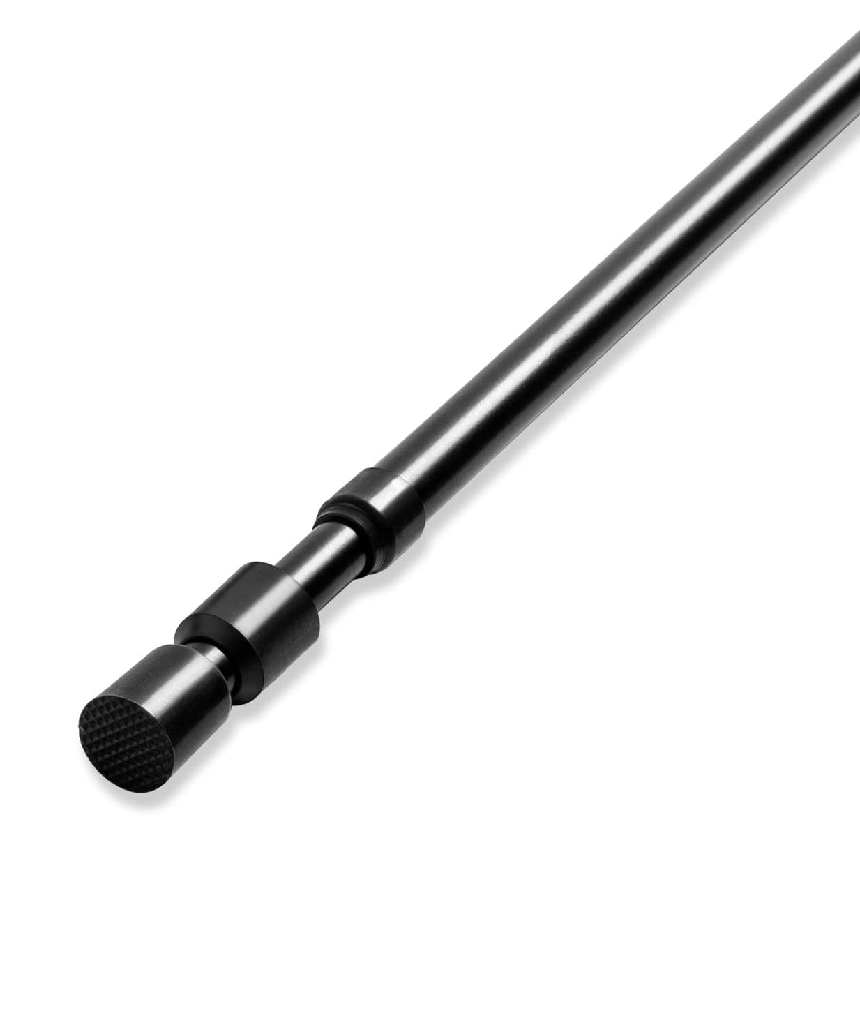Mojker Chrome Extendable Curtain Tension Rod,1Pcs-No Drilling-Stainless Steel Telescopic Net Voile Shower Extendable Shower Pole,Heavy Duty Adjustable Spring Rods For Curtain,Window (105-190Cm)