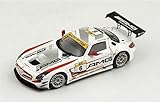 MERCEDES SLS AMG GT3 N.6 2nd MACAU GP GT CUP 2014 R.VAN DER ZANDE 1:43 Spark Model Auto Competition modèle modèle de modèle die cast