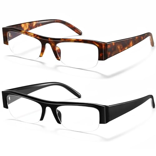 Image of livho Blue Light Blocking Glasses for Women and Men, Lightweight Metal Frame Computer Glasses, Anti Eye Strain, UV Protection