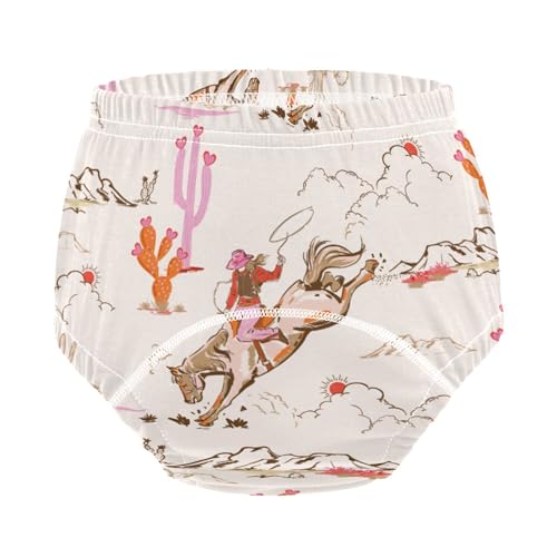 Image of Toddler Potty Training Underwear Cotton Absorbent Soft Baby Girl Boy Potty Training Pant 2t-5t