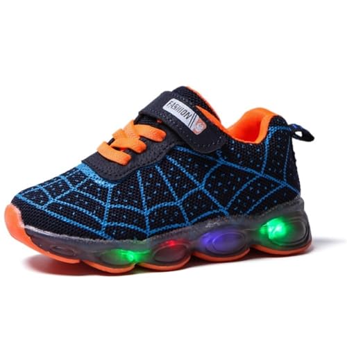XSportmode Jungen Mädchen LED Schuhe, Leuchtschuhe Flash...