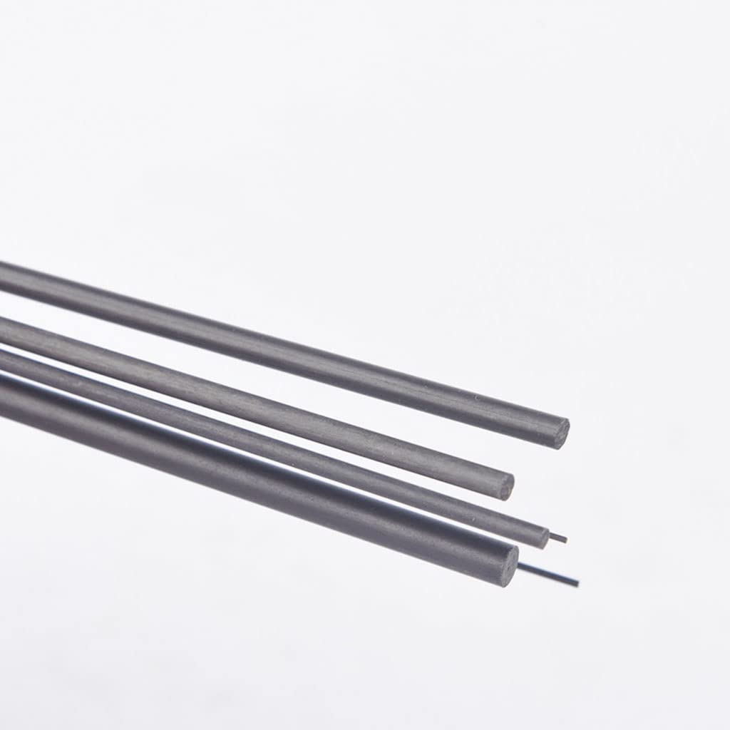 16 sztuk prętów z włókna węglowego do samolotu RC DIY Craft, matowy słupek 1mm(2x400mm)