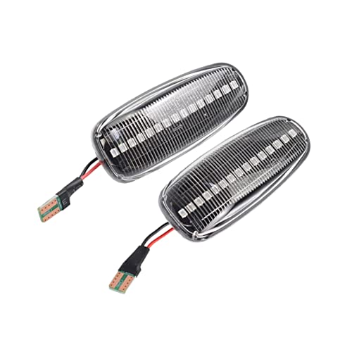Espejo Secuencial Luz Indicador Lateral de Señal Giro Dinámico Mercedes W202 W210 W208 4