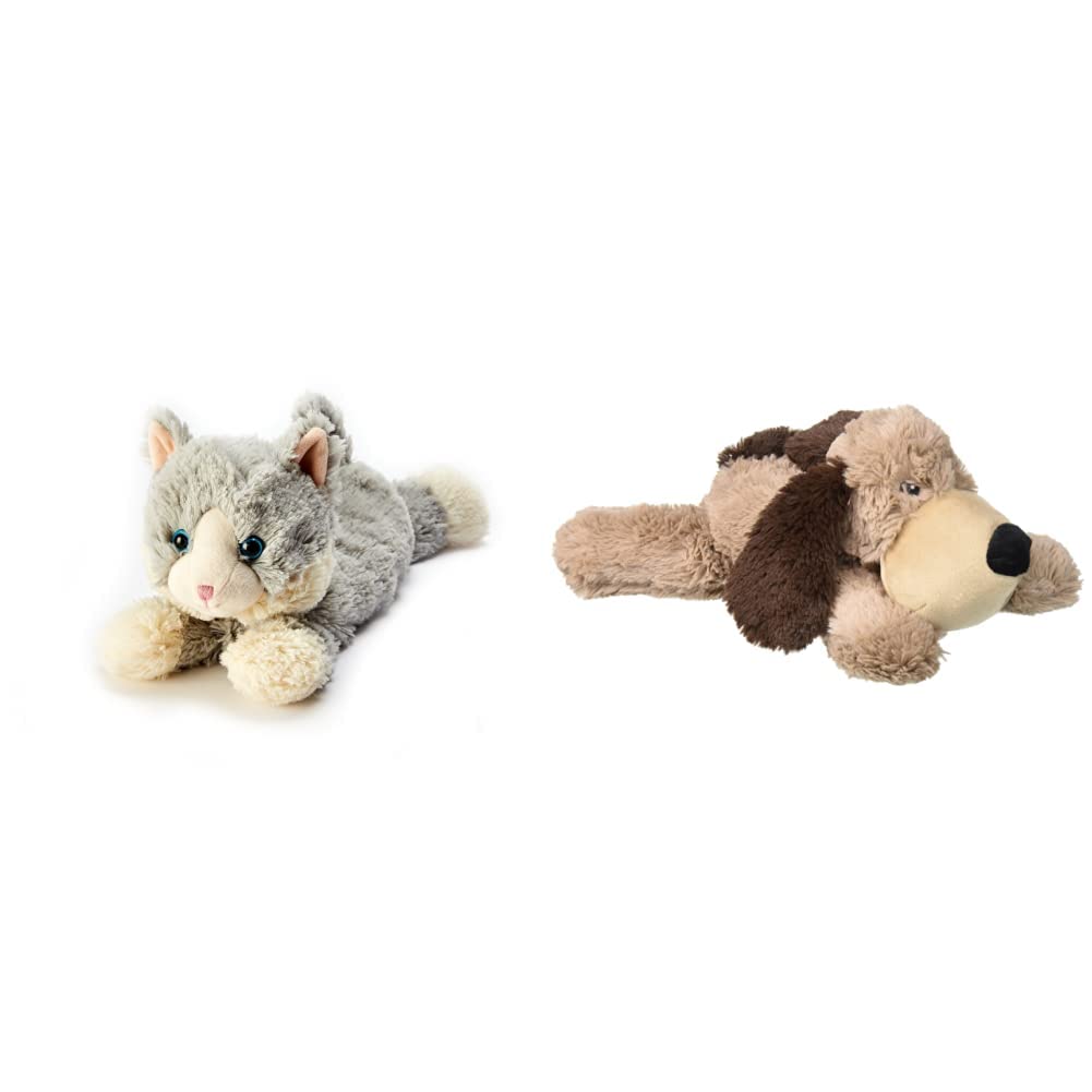 Photo 1 of *GRAY CAT ONLY* Warmies Gray Cat Cozy Plush Heatable Lavender Scented Stuffed Animal & g Cozy Plush Heatable Lavender Scented Stuffed Animal