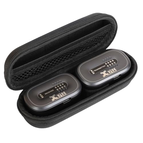 Xvive A58 Wireless Guitar System 5.8G Set including Transmitter and Receiver for Guitar with Active or Passive Pickup (Grey) - Image 3