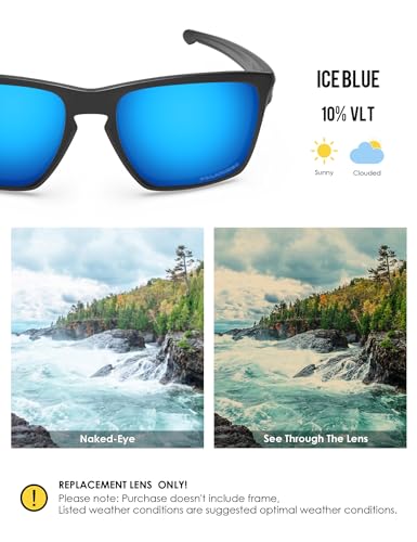 Image of BLAZERBUCK Replacement Lenses for Oakley Sliver XL OO9341 Sunglass